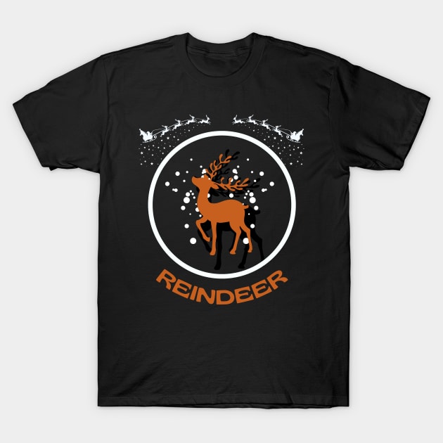 Reindeer Rampage T-Shirt by Tee Trendz